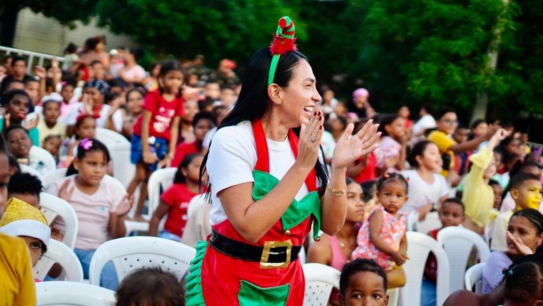 Regalatón Navideño en barrios de Cartagena