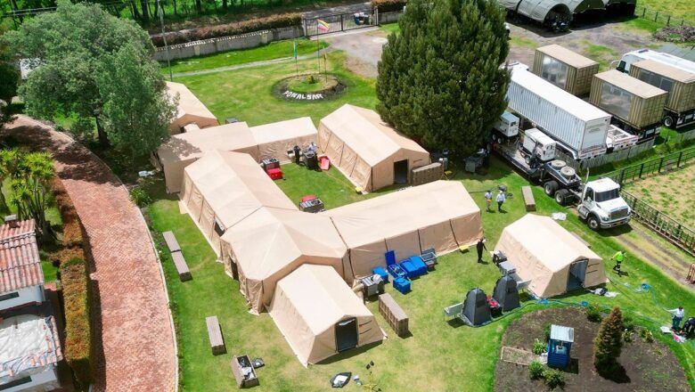 Comienza operativo para instalar hospital de campaña temporal en la Alta Guajira