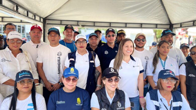 Distrito garantiza operación logística y dispositivos de seguridad para la Guacherna