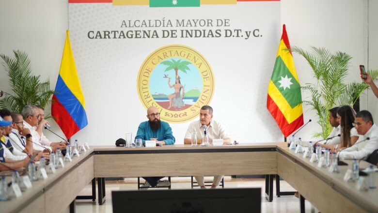 Alcalde Dumek Turbay garantiza $11 mil millones para obras de Protección Costera en El Cabrero