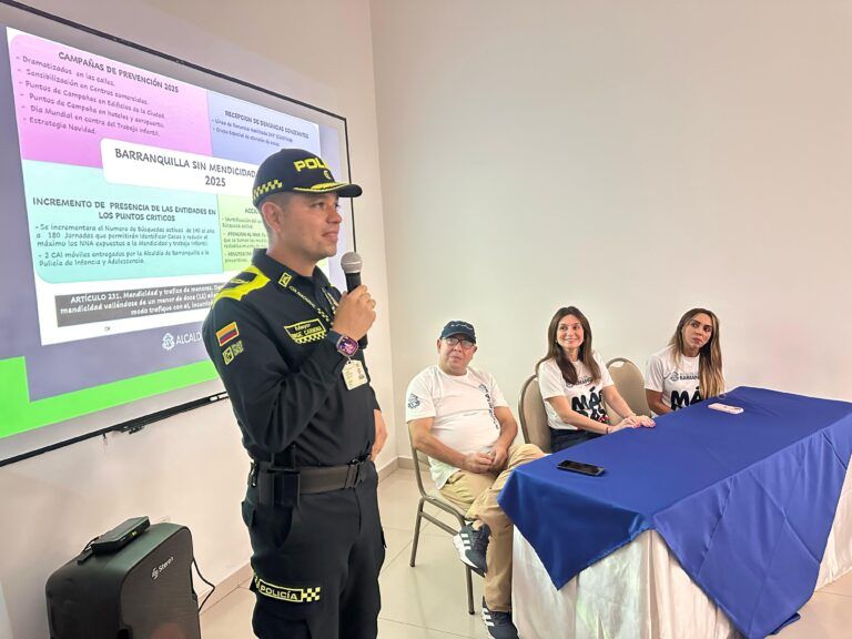 barranquilla policia ninos.ed