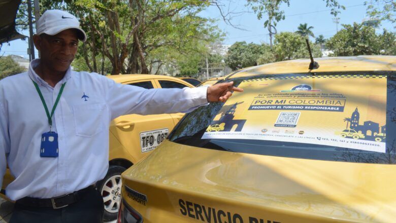 Taxistas fortalecen el turismo responsable en Cartagena