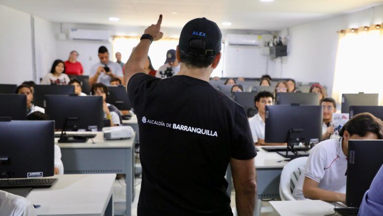 Con 28 nuevas salas de informática, Barranquilla avanza con +Educación +Innovación: alcalde Char