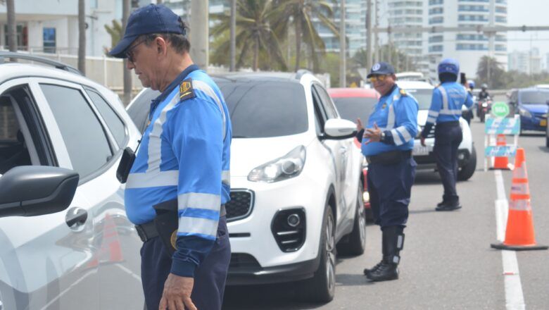 680 comparendos fueron impuestos en esta Semana Santa en Cartagena