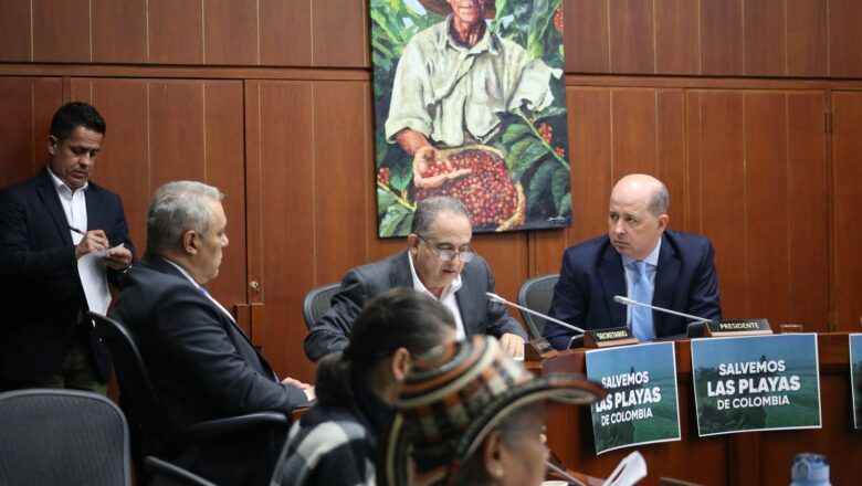 Proyecto para proteger y restaurar las costas avanza en Comisión Quinta del Senado