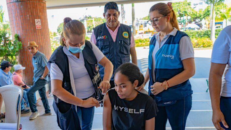 Cartagena se une a la Segunda Jornada Nacional de Vacunación y Semana de Vacunación de las Américas