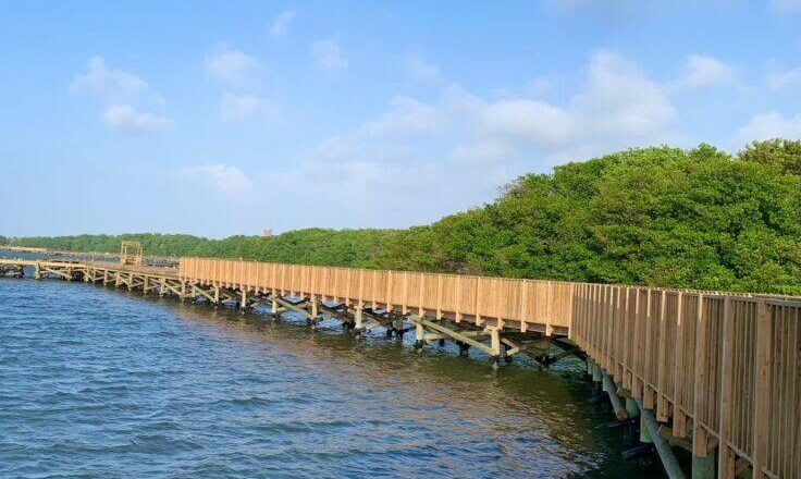 Entregan segunda etapa del Ecoparque Ciénaga de Mallorquín