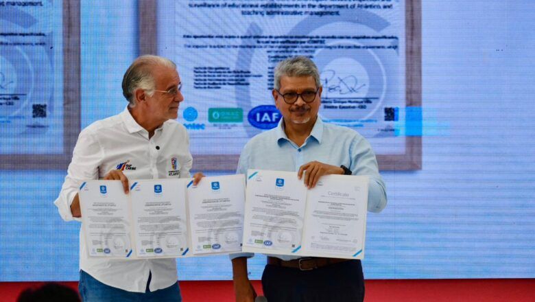 Gobernación del Atlántico, exaltada por Incontec por ser la única del país con 3 certificados de calidad