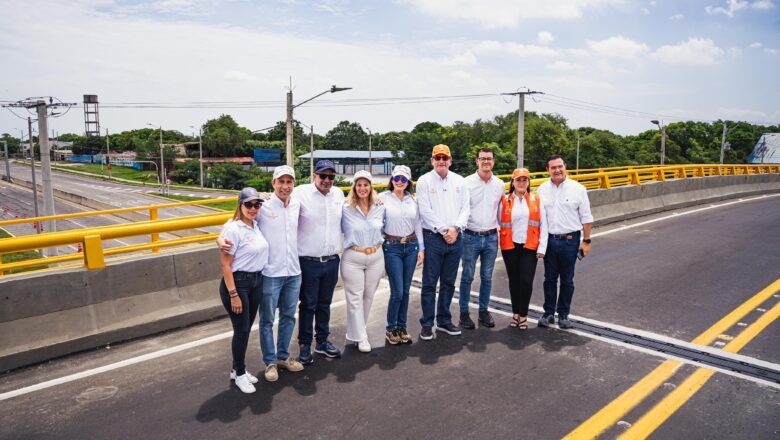 ANI inaugura el puente Caracolí en Atlántico