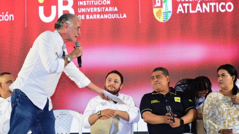 Gobierno nacional, Gobernación del Atlántico, la IUB y alcaldes presentan nueva cohorte de universitarios