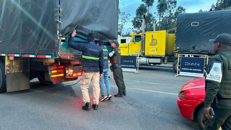 Dian intensifica controles aduaneros en frontera con Ecuador para evitar contrabando de arroz y papa