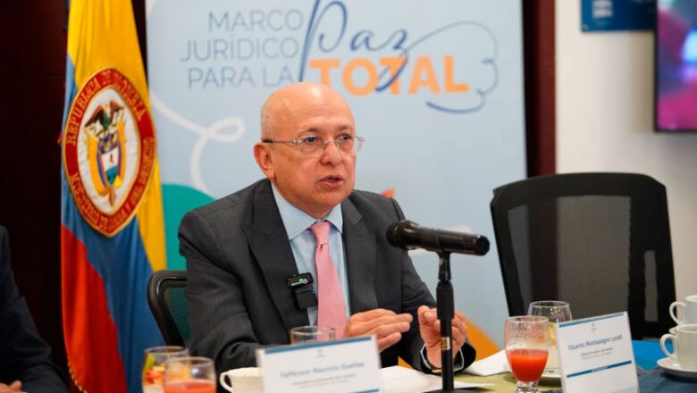 MinJusticia radicó proyecto de ley para avanzar hacia la Paz Total y el respeto a víctimas