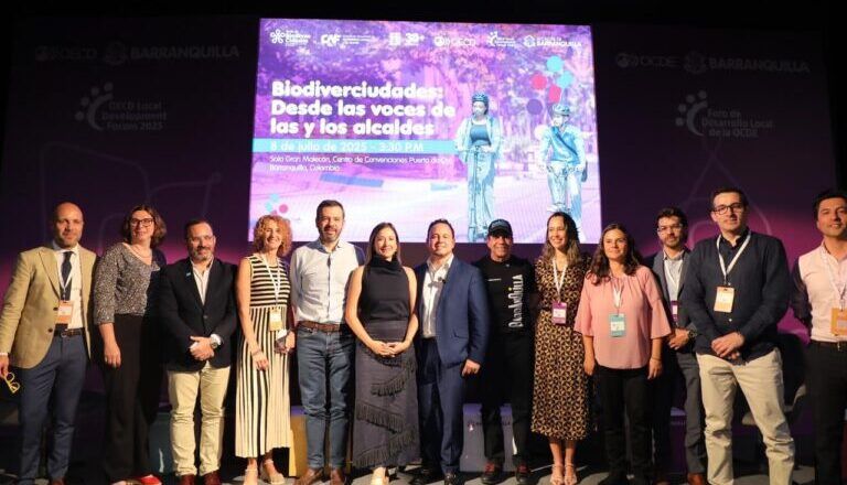 Estamos comprometidos con integrar la biodiversidad en la planificación y la transformación de Barranquilla: alcalde Char en Ocde