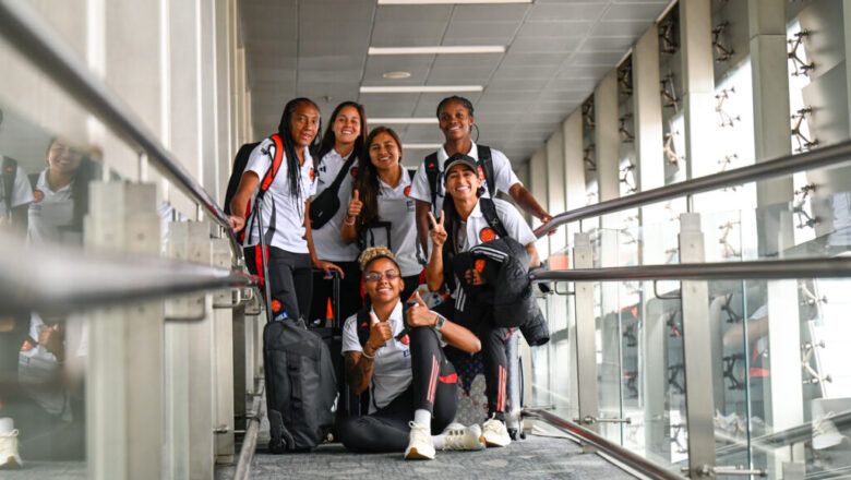 Colombia entrena en Quito para Copa América Femenina enfrentando a Venezuela