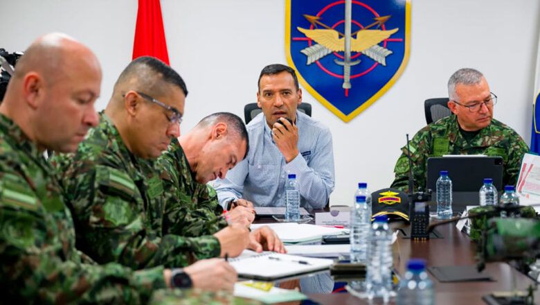 MinDefensa pide a FF. MM. estar a la ofensiva y debilitar toda amenaza criminal