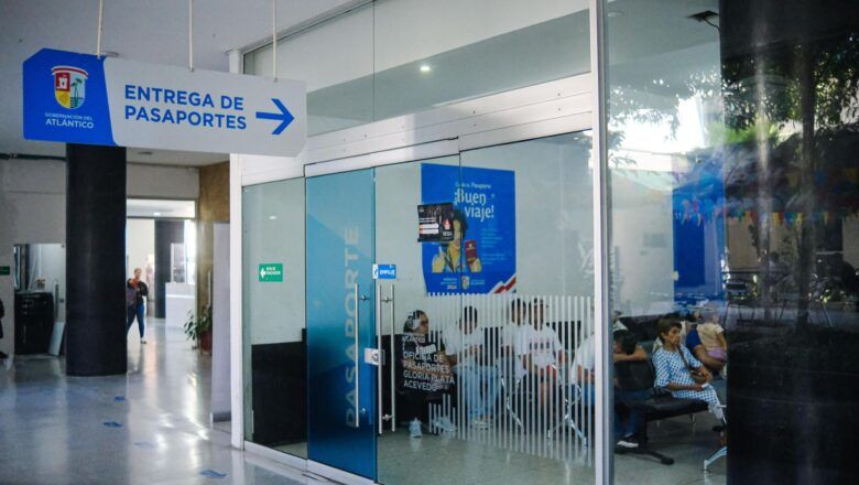 Aumenta capacidad de atención en la Oficina de Pasaportes del Atlántico con 500 citas diarias