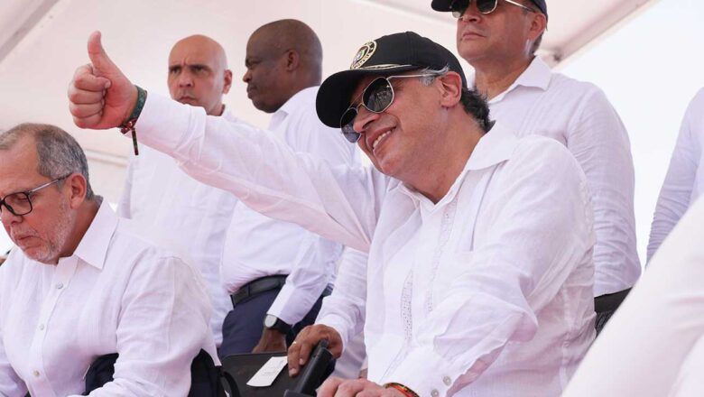 Desde Santa Marta, símbolo de libertad, presidente Petro convoca a los ciudadanos a reconstruir una Gran Colombia libre y unida