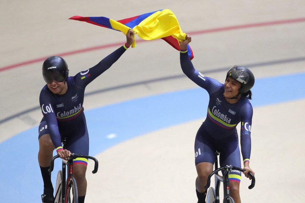Oro y plata en cierre de ciclismo de pista en los Panamericanos Junior de Asunción ciclismo pista ed