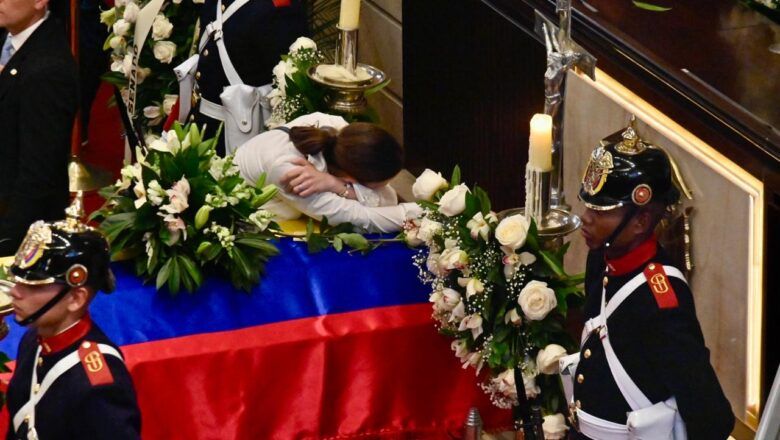 Tristeza y lágrimas en el Capitolio en la despedida a Miguel Uribe Turbay