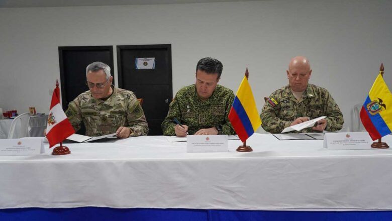 Colombia, Perú y Ecuador ejercen control sobre la triple frontera que comparten en la Amazonía