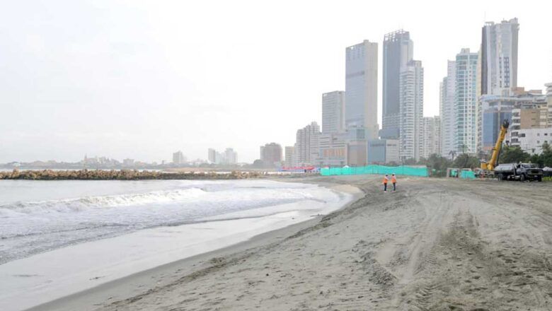Entregan la nueva Playa 3 de Bocagrande como parte del proyecto de protección costera para Cartagena
