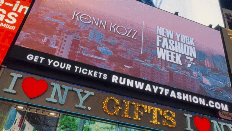 Barranquilla brilla en Times Square como preámbulo a su debut en la Semana de la Moda de Nueva York