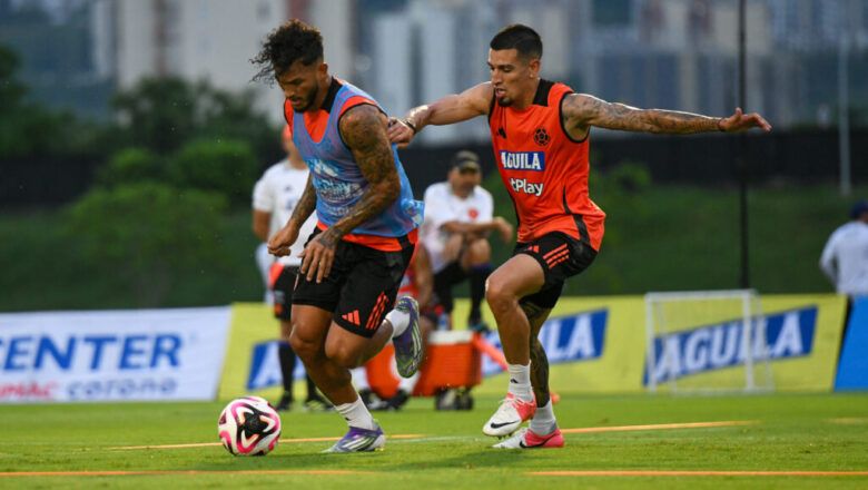 Colombia prepara su viaje para enfrentar a Venezuela este martes