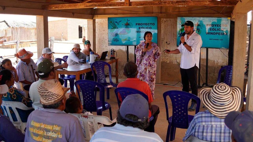 Ecopetrol retoma diálogos con comunidades Wayúu en La Guajira para reactivar el proyecto eólico Windpeshi comunidades Wayuu en La Guajira proyectos ed