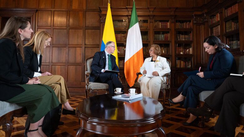 Canciller recibió cartas credenciales de nuevos embajadores acreditados en Colombia