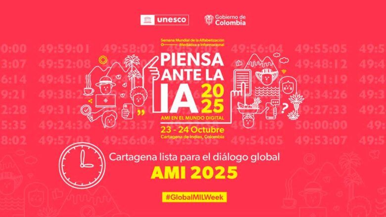 Colombia lidera debate de la Unesco sobre inteligencia artificial en la Semana Mundial de Alfabetización Mediática