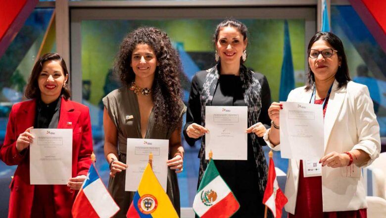 MONDIACULT 2025: Chile, Colombia, México y Perú firman declaratoria por la educación artística y cultural