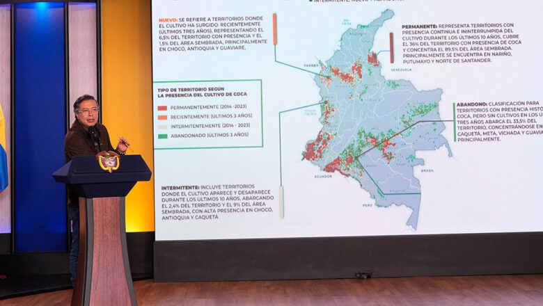 Presidente Petro dijo que Estados Unidos descertificó a Colombia por un informe ‘mentiroso’ de la Comisión que investigó cultivos de hoja de coca