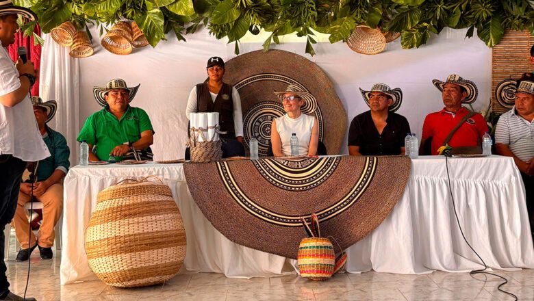 Trenzado de caña flecha declarado por MinCulturas como Patrimonio Cultural Inmaterial