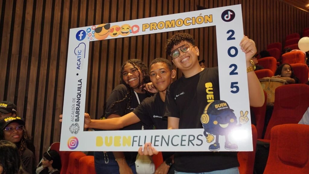 Jóvenes barranquilleros lideran la transformación digital con propósito a través de Buenfluencers