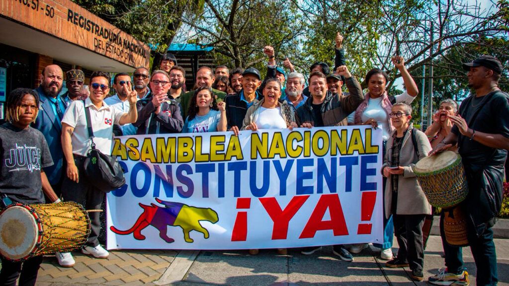 Con inscripción de comité promotor, se activa el camino hacia una Asamblea Nacional Constituyente Inscriocion Asamblea Nacional 1280