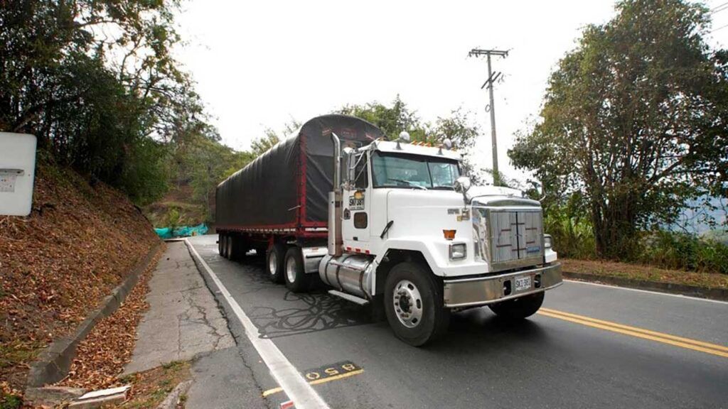 Movilizacion de carga camion ed