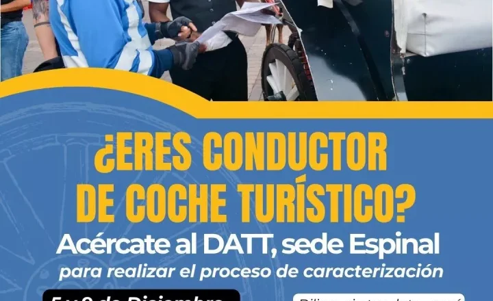 DATT Cartagena convoca a conductores de coches turísticos a jornada de caracterización