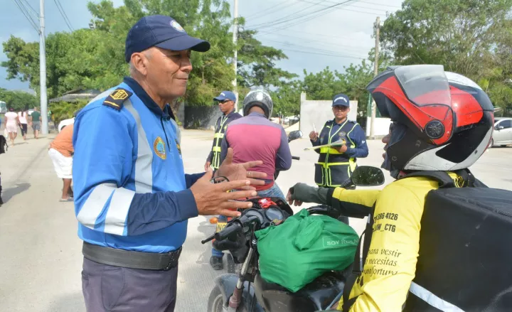 Cero siniestros fatales durante primer puente festivo de diciembre en Cartagena