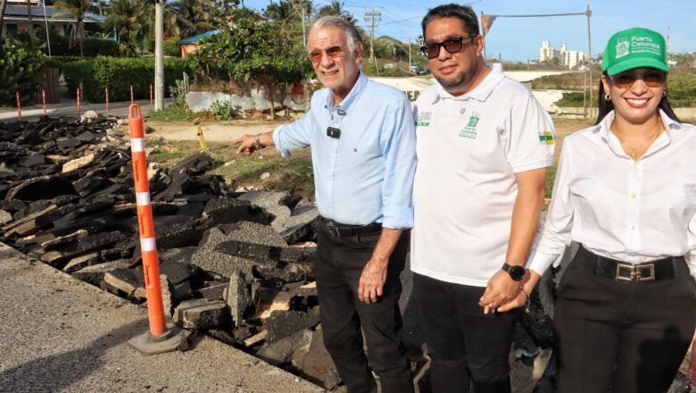 Se inicia construcción del Corredor Vial Turístico de la Calle 2 en Puerto Colombia