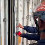 Fuerza Pública decomisa dos toneladas de cocaína en buque con destino a España