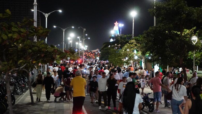 Gran Malecón recibió más de un millón de visitantes en diciembre