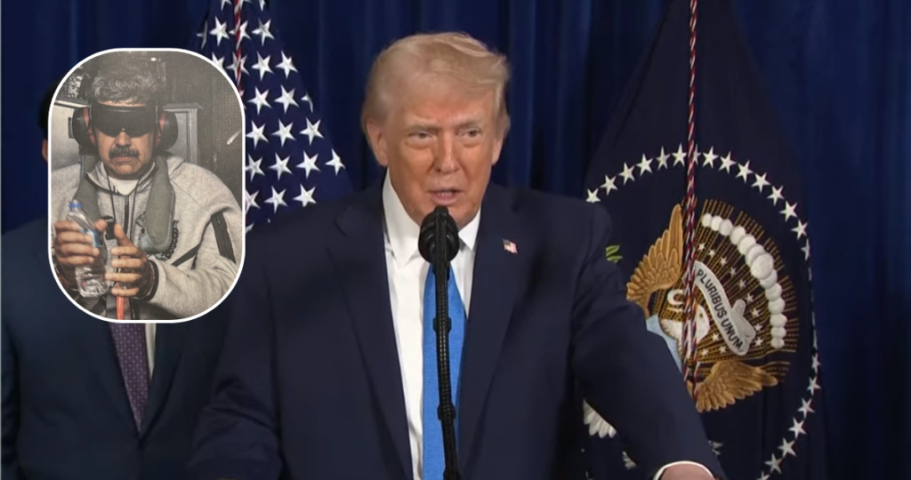 EEUU se encargará de dirigir Venezuela tras la operación militar realizada para capturar a Nicolás Maduro, advierte Trump trump sobre captura de maduro y venezuela ed