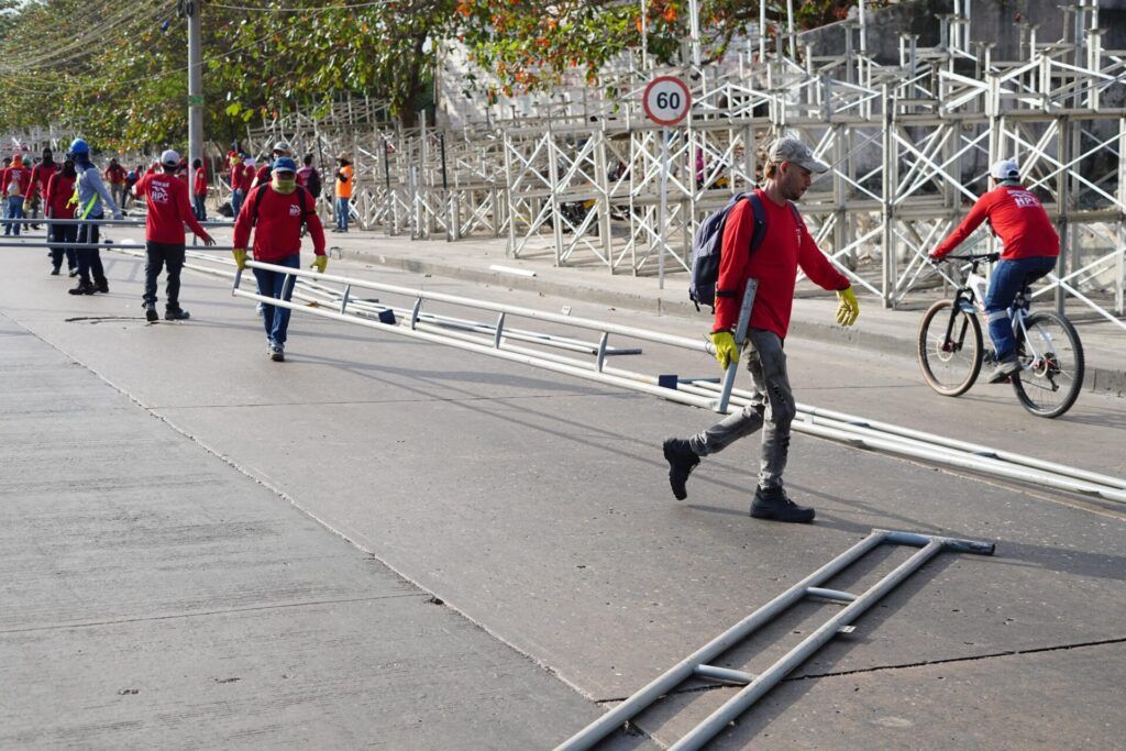 Alcaldía de Barranquilla alista el cumbiódromo de la vía 40 para Carnaval
