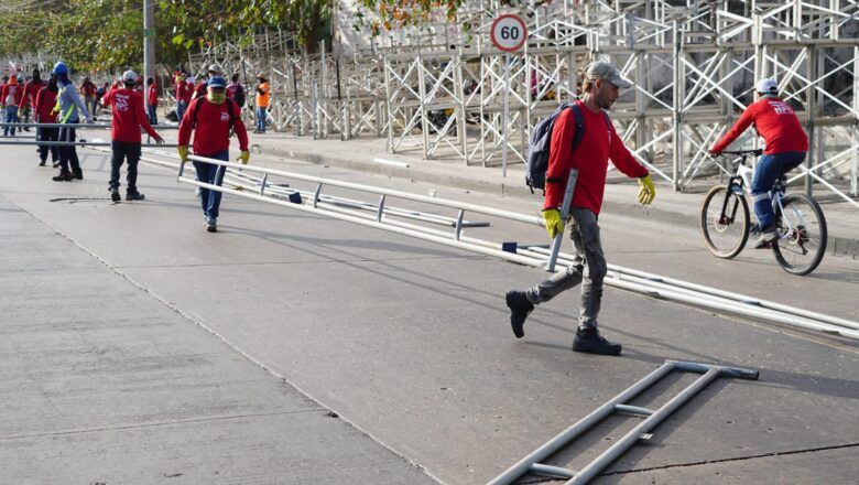 Alcaldía de Barranquilla alista el cumbiódromo de la vía 40 para Carnaval