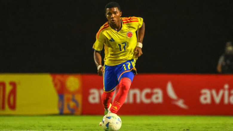 Colombia Sub17 masculina completa su primer amistoso en Barranquilla cayendo 3-1