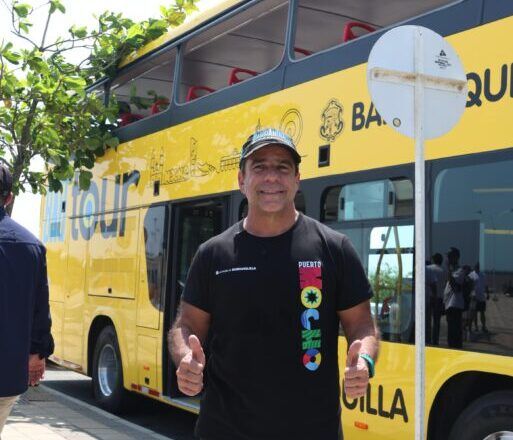 Barranquilla tiene su primer bus turístico