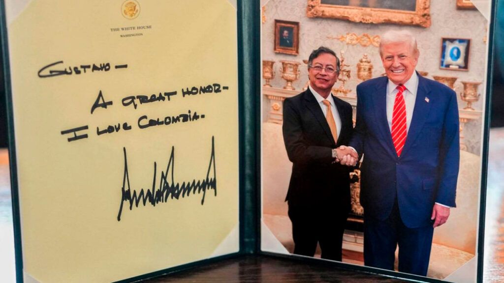 ‘Nace un camino donde dos pueblos se pueden encontrar’: presidente Petro tras visita a Trump