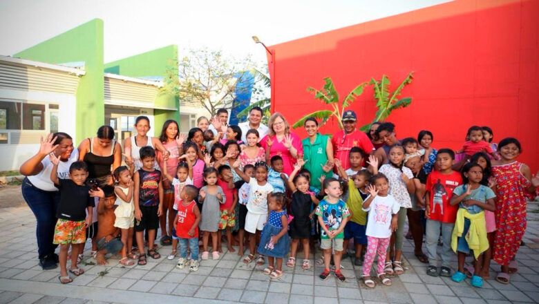 Jardín Intercultural Lomas de Trupillo queda listo para iniciar atención a niñas y niños en La Guajira