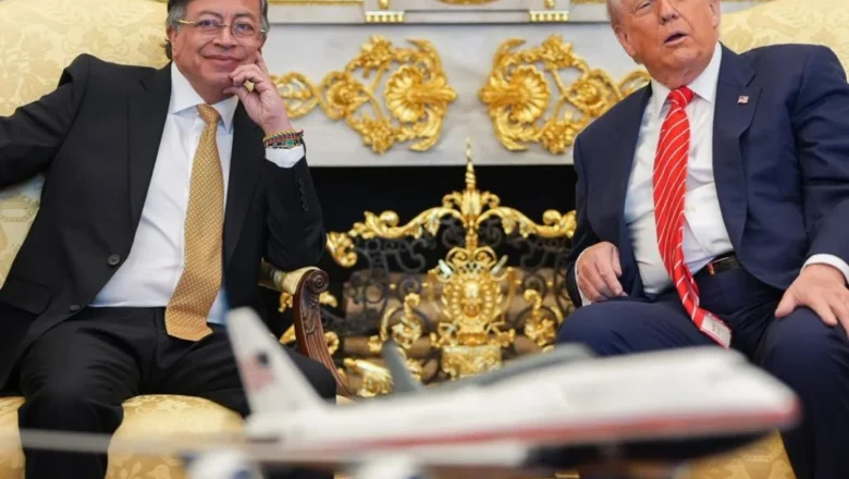 Presidentes Petro y Trump hablaron de control a narcocultivos