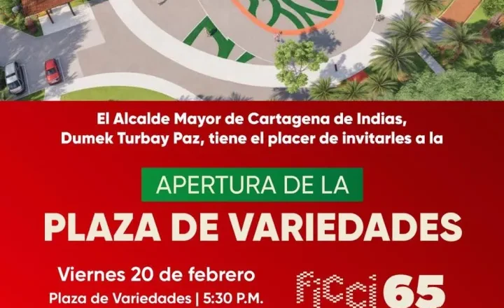 La Plaza de Variedades de Cartagena abre sus puertas como un nuevo epicentro de cultura, arte, deportes e integración ciudadana frente al manglar